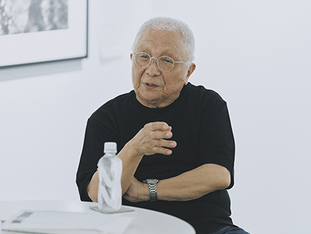 川田喜久治　撮影：田上浩一