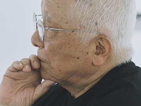 川田喜久治　撮影：田上浩一